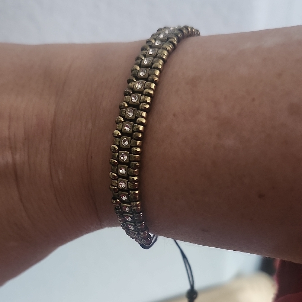 *3 For $10 Item✨️Beaded Bracelet with Adjustable Cord